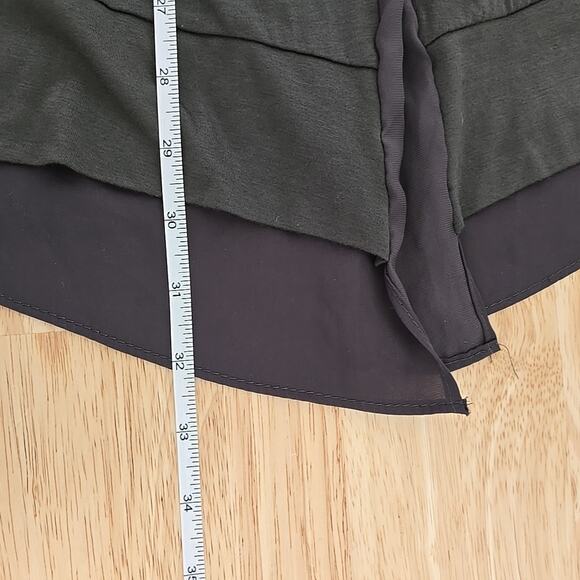 NWT Anthropologie Saturday Sunday Green Moss Waterfall Cardigan Petite Small - Picture 6 of 10